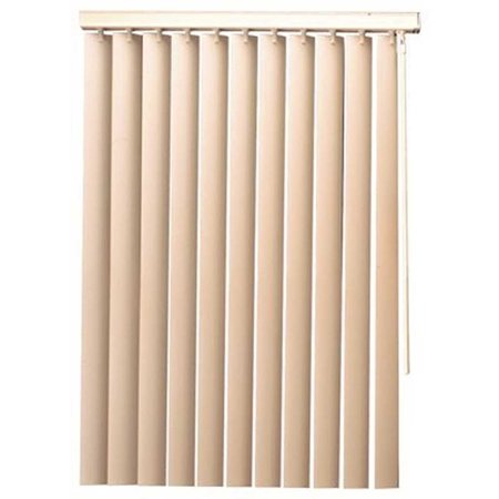 DESIGNERS TOUCH 3.5 in. PVC Vertical Blinds White - 78 in. W x 48 in. L 78X48WV